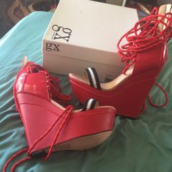 Gwen Stefani wedges size 10 never worn