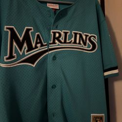 Miami Marlins throwback jersey