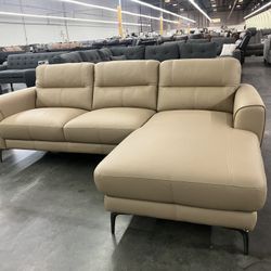 Top Grain Leather Sofa Set
