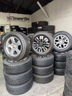 CHEVY GMC FORD WHEELS AND TIRES