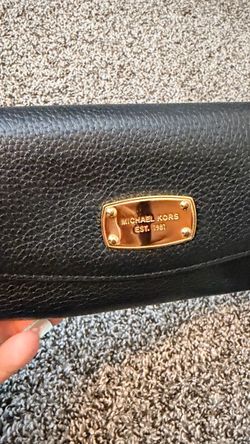 Michael Kors Black Leather Wallet