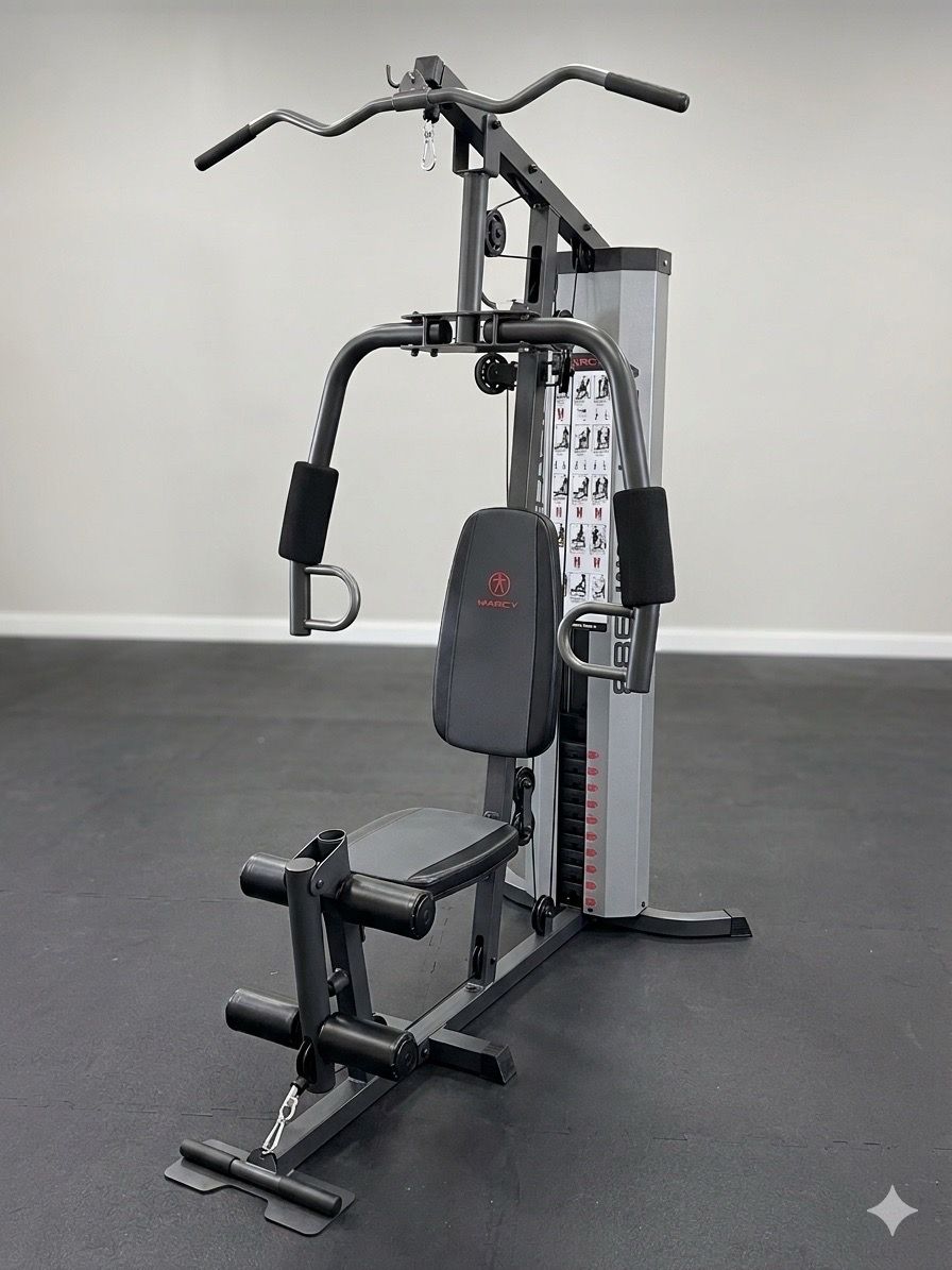 Marcy MWM-988 Multifunction Home Gym – 150lb Weight Stack
