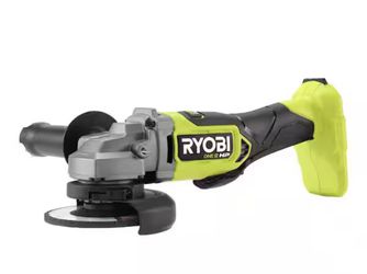 RYOBI ONE+ HP 18V Brushless Cordless 4-1/2 in. Angle Grinder (Tool Only