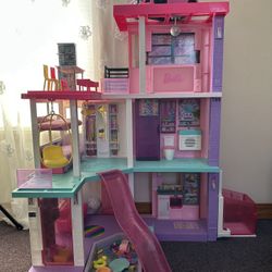 Barbie Dreamhouse and Barbie Dream Car.