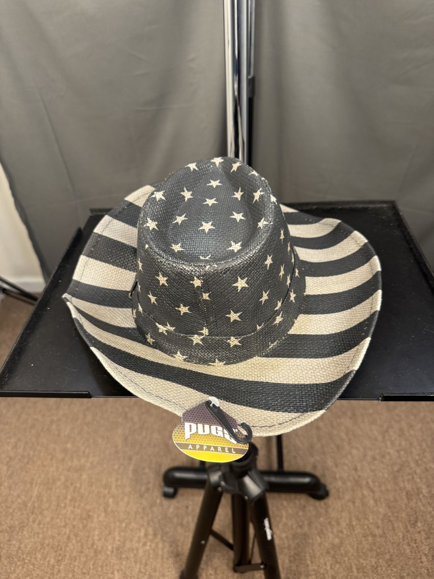 American Flag Cowboy Hat (Pugs Apparel) – New