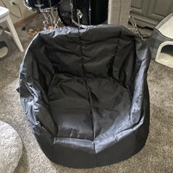 Black Large Bean Bag 