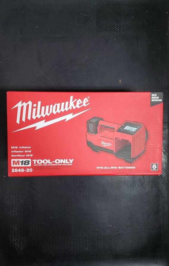 MILWAUKEE M18 CORDLESS INFLATOR