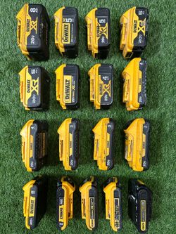 Dewalt Batteries For Sale Starting At $50 Each