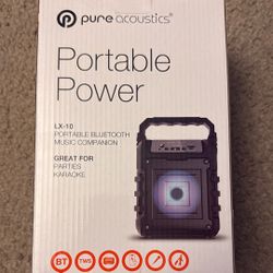 Pure Acrostics Portable Power Speaker 