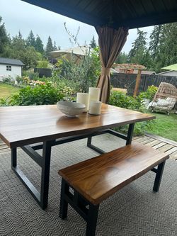 Table with Bench