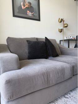 Super comfortable grey sofa