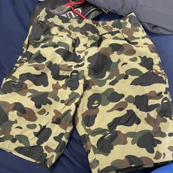 Bape Swimming Shorts Sz XL