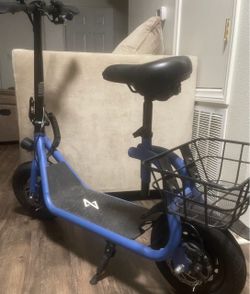 Phantom Electric Scooter w/ Seat & Basket(comes with charger