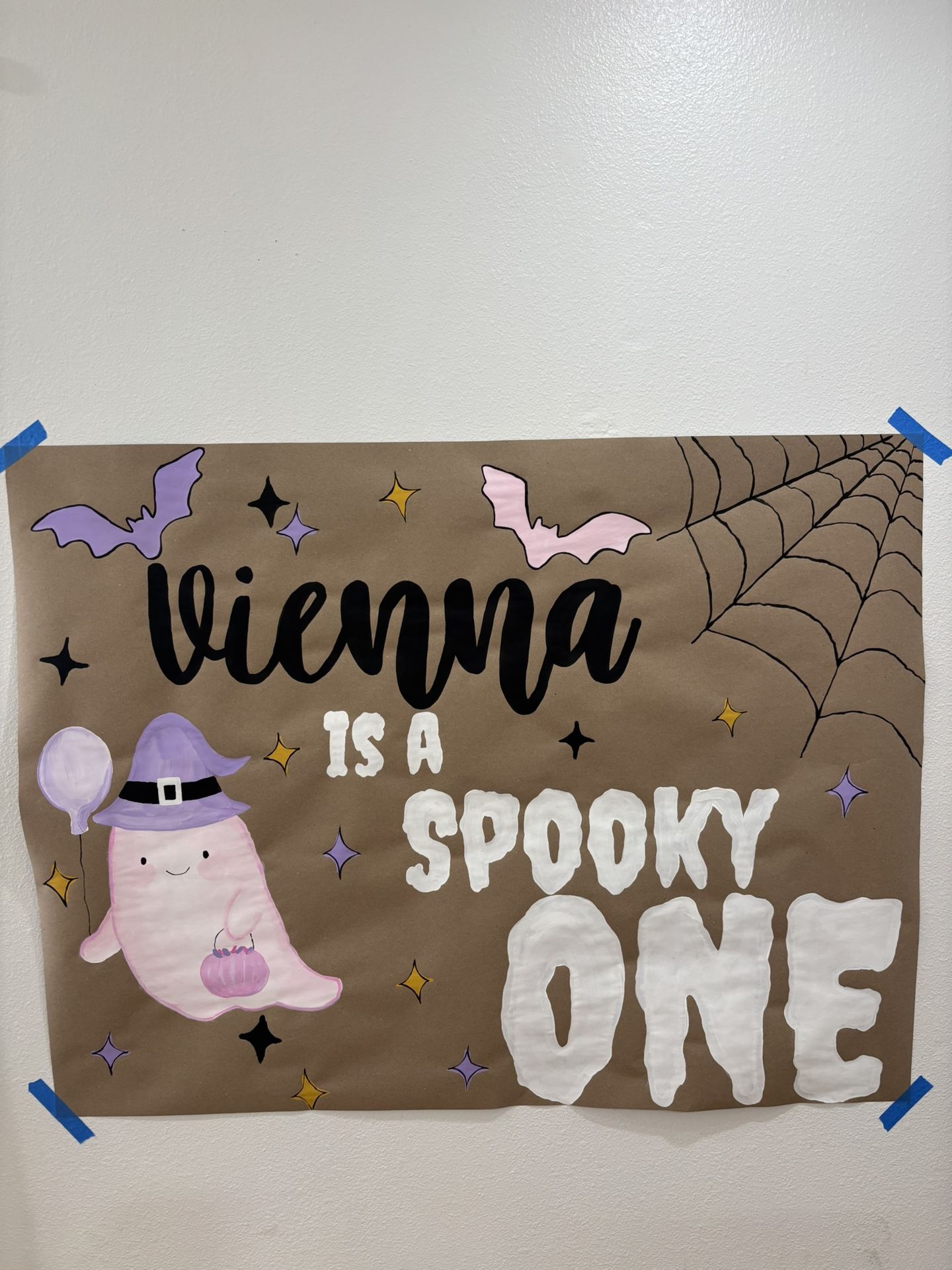 Halloween Handpainted Banners