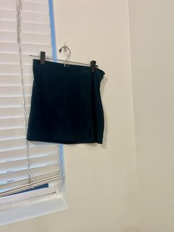 Forever 21 Mini Skirt Teal Blue Size small