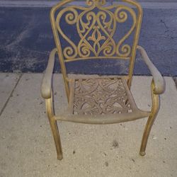 Metal Sturdy Chair 