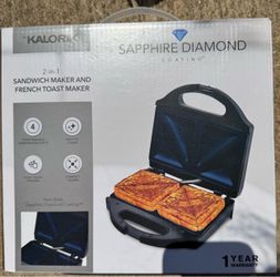 Kalorik 2-in-1 Sandwich and French Toast Maker