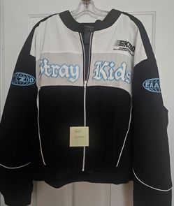 Stray kids skzoo pop up size xl racer jacket