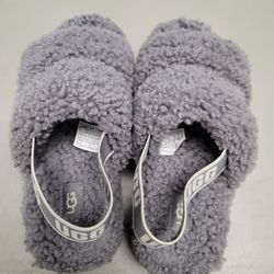 UGG Women's Oh Fluffita Platform Grey Size 6