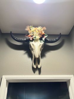 Cow Skull Wall Decor