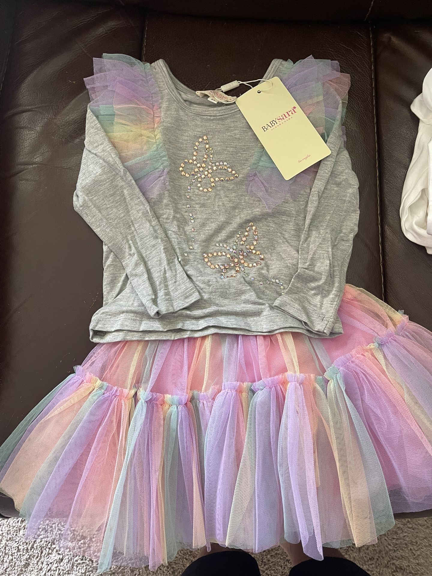 Baby Sara Tutu And Shirt 