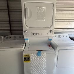 GE Stacked Washer & Dryer! New
