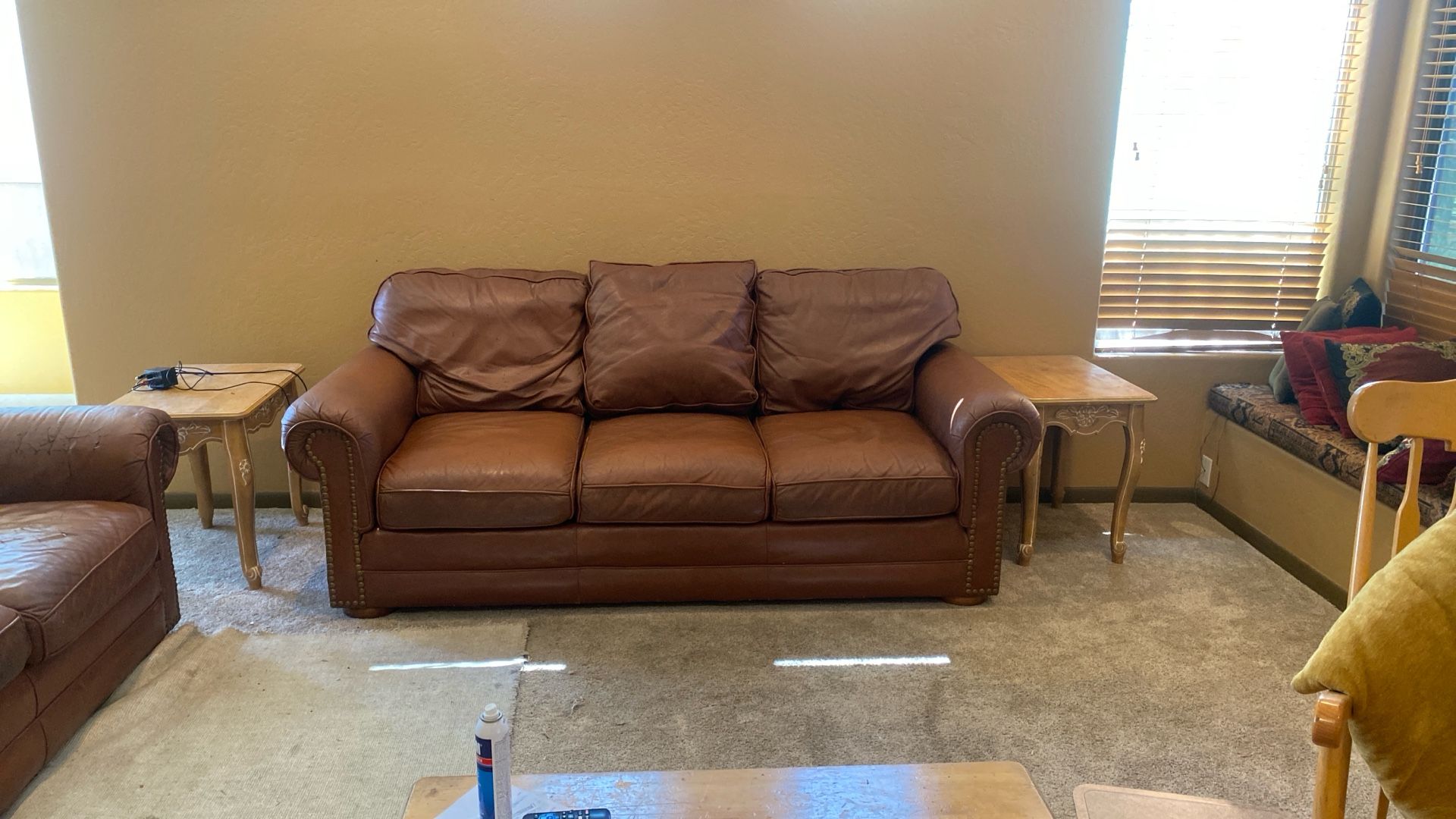 Leather Couch & Loveseat