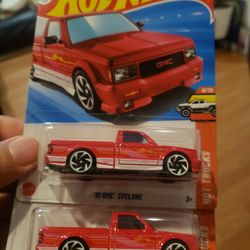 Gmc Syclone Hot Wheels 🔥 3 Dollars Each!!!