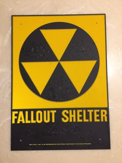 Fallout Shelter Man Cave Signs