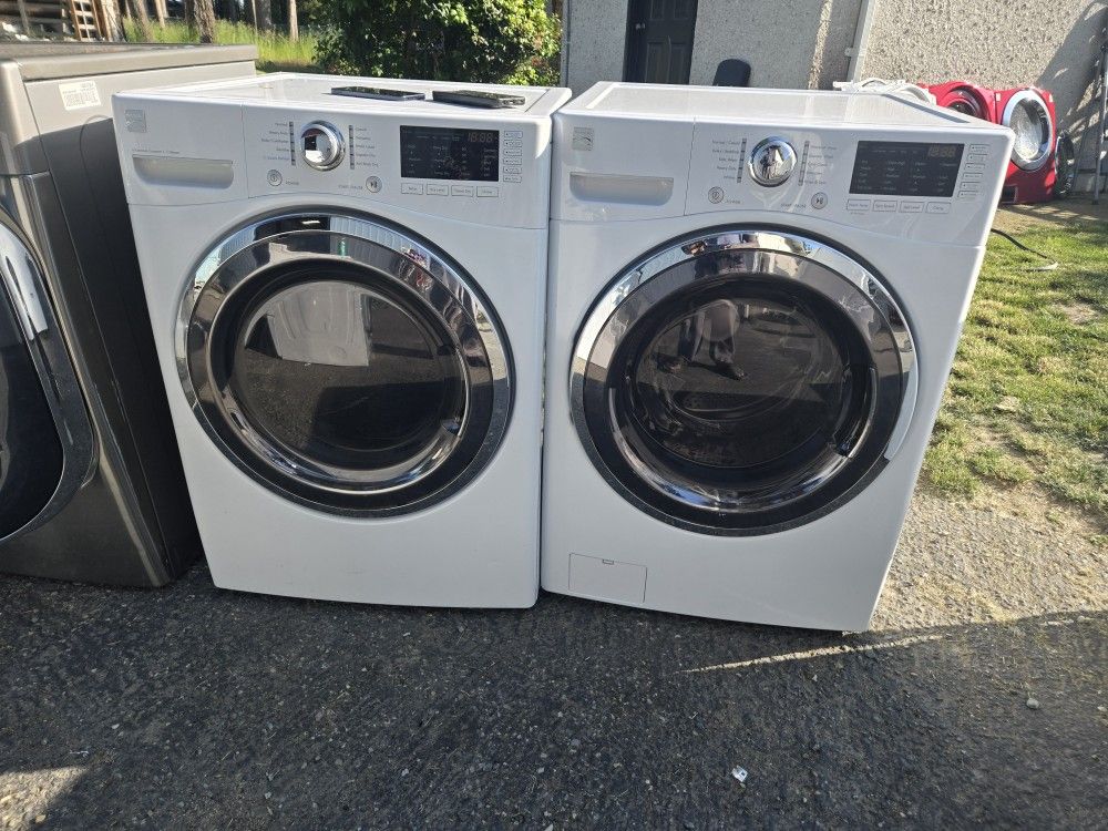 Kenmore By Lg Washer And Dryer Set Electric