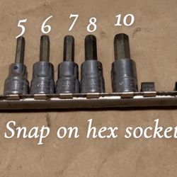 Snap On Hex Sockets