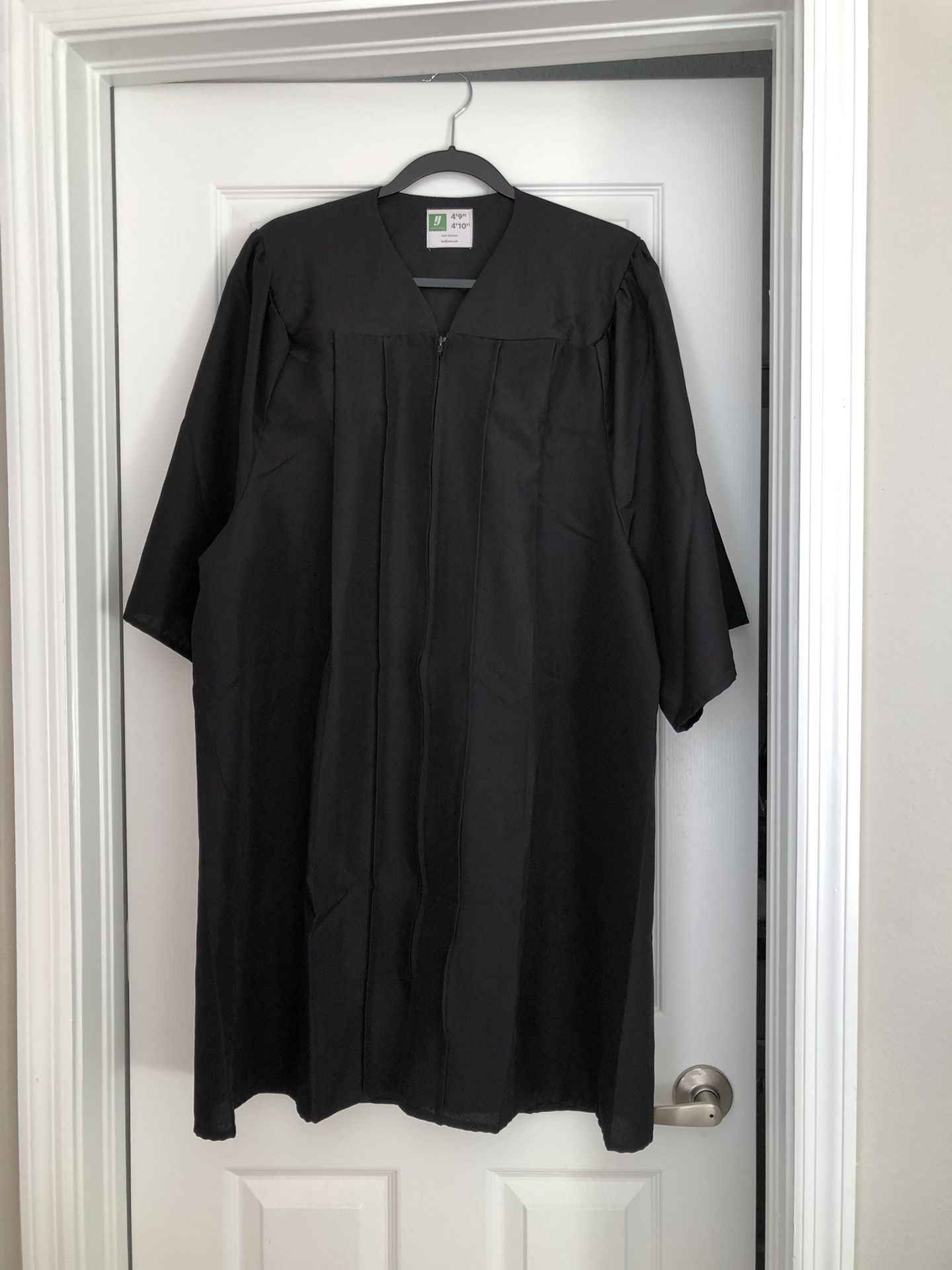 Graduation Gown Black-Herff Jones - Women, Size: 4’9” and 4’10”