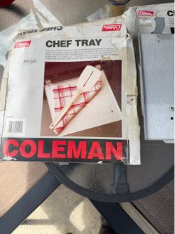 Coleman pump gas stove side shelf’s