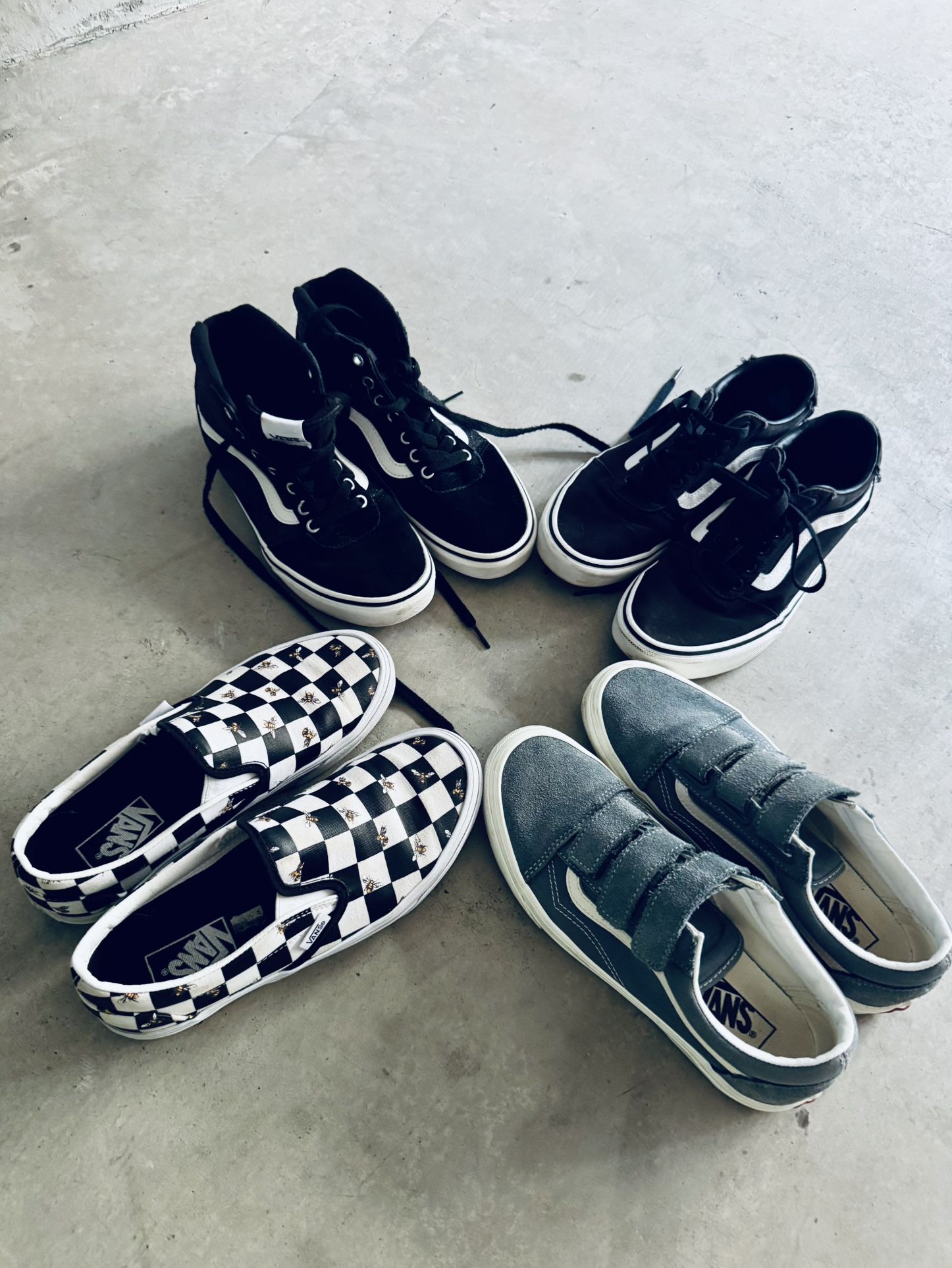 Women VANS sneakers Size 8