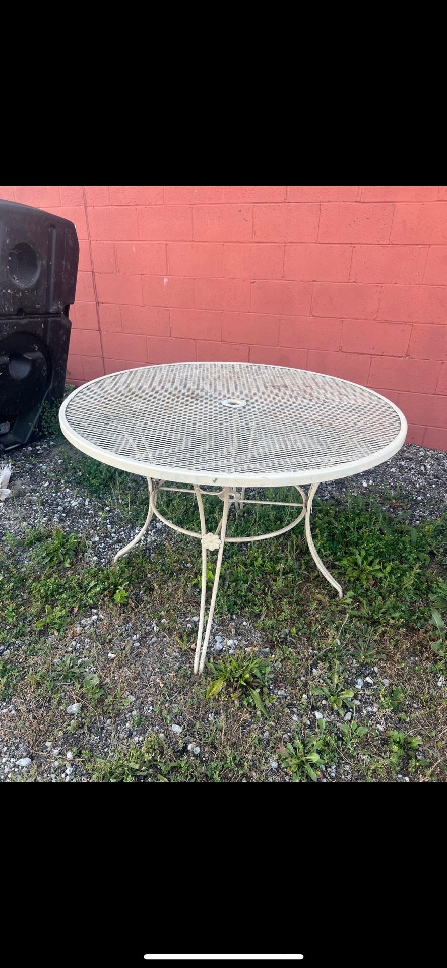 Metal Outside Table