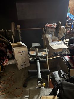 Weight Bench & Weights