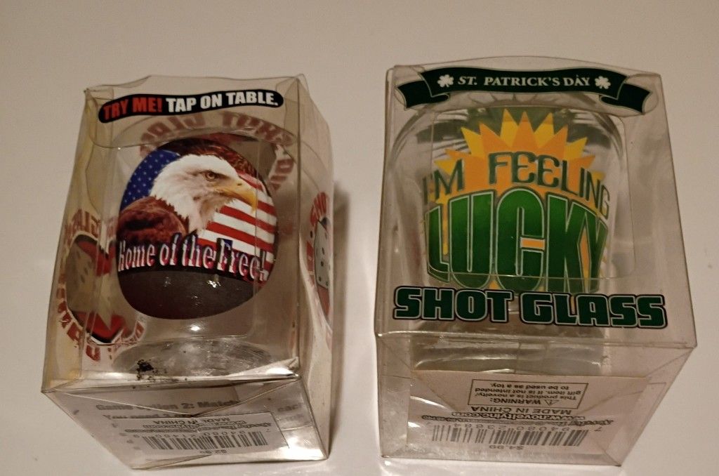 Set Of (2) Shot Glasses