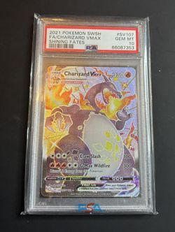 Charizard Vmax Psa 10 Pokemon Card