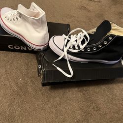Black or White  Converse ALL ⭐️ STAR Sneakers $40 each 