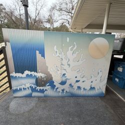 4’ x 6’ Art Print on Frame