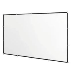 INSIGNIA ™
 - 100" Home Theater Portable Folding Projector Screen - White