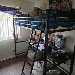 Loft Desk Bunk Bed 