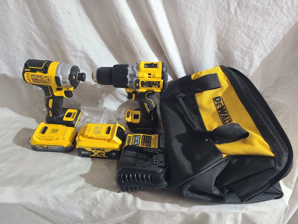 Dewalt 20V MAX XR HD Brushless Drill Set 