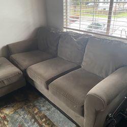 Couch + Ottoman
