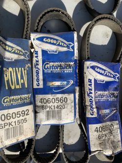 GOODYEAR car belts