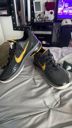 NIKE ZOOM Kobe 6 BLACK DEL SOL