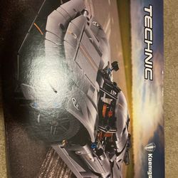Lego technic car never opened