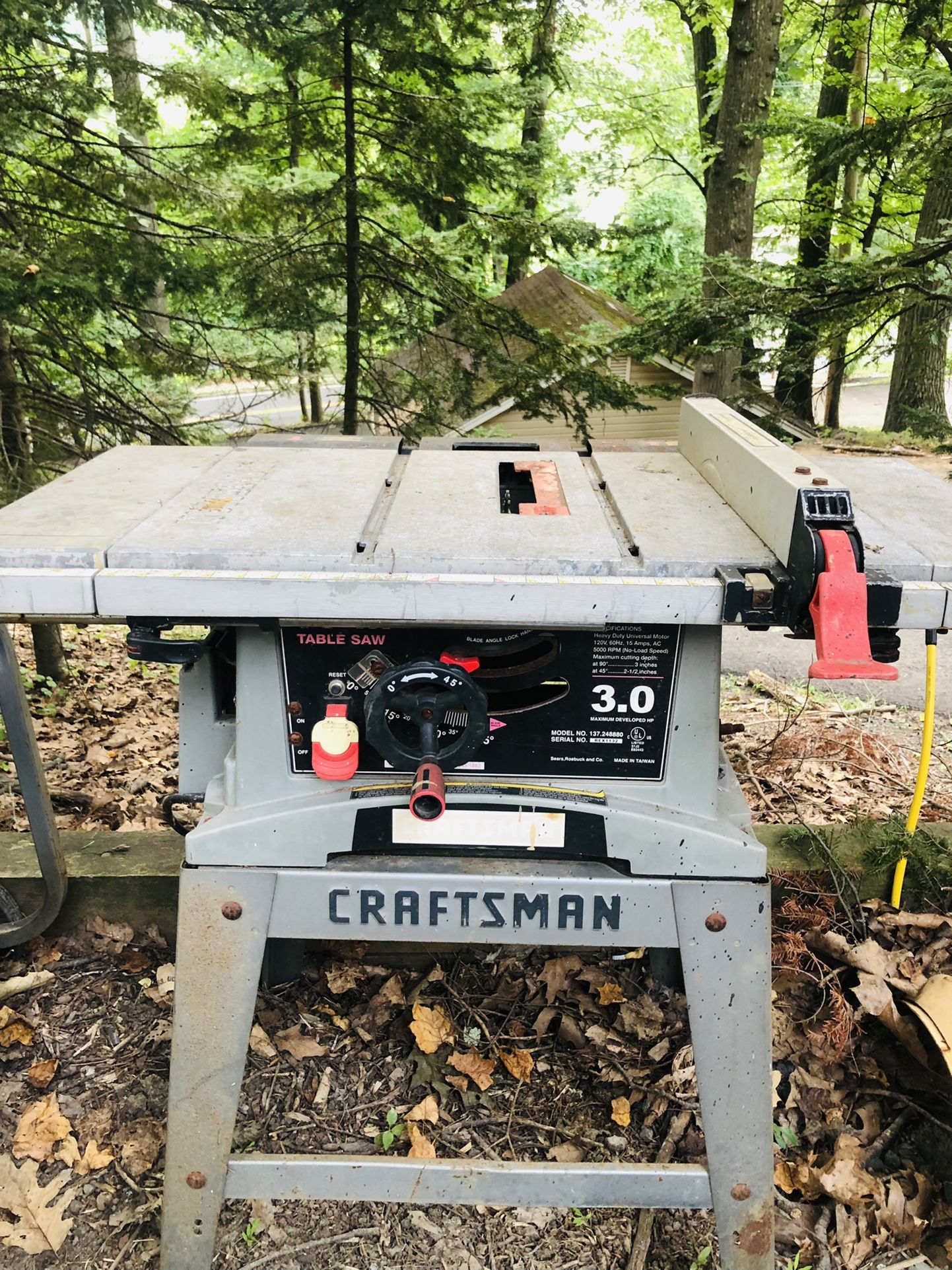 Craftsman Table Saw