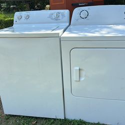 Free Delivery Free installation GE Washer Amana Dryer Set