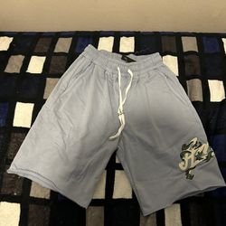 Amiri Powder Blue Shorts New With Tags  Size XL 